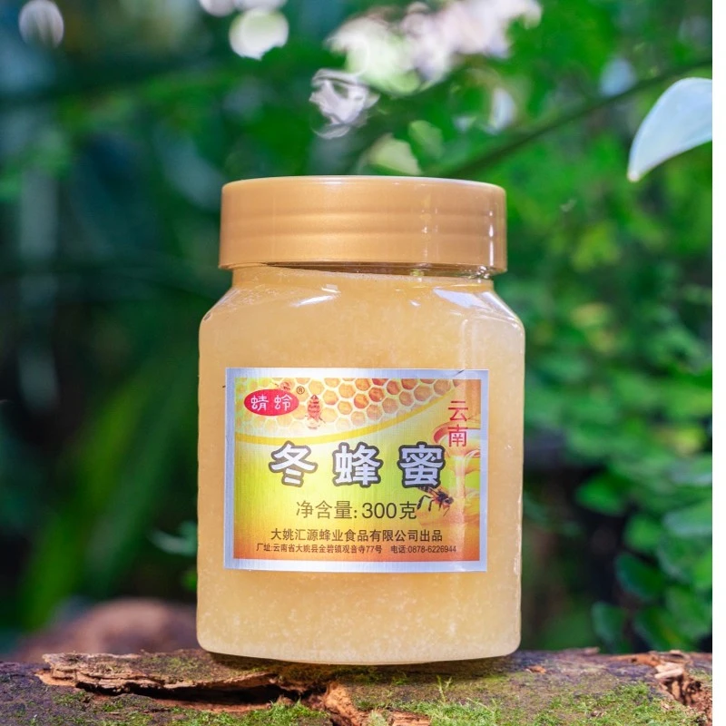 云南特产 【拍1发4】大姚野坝子冬蜂蜜300g/瓶  厂家直销