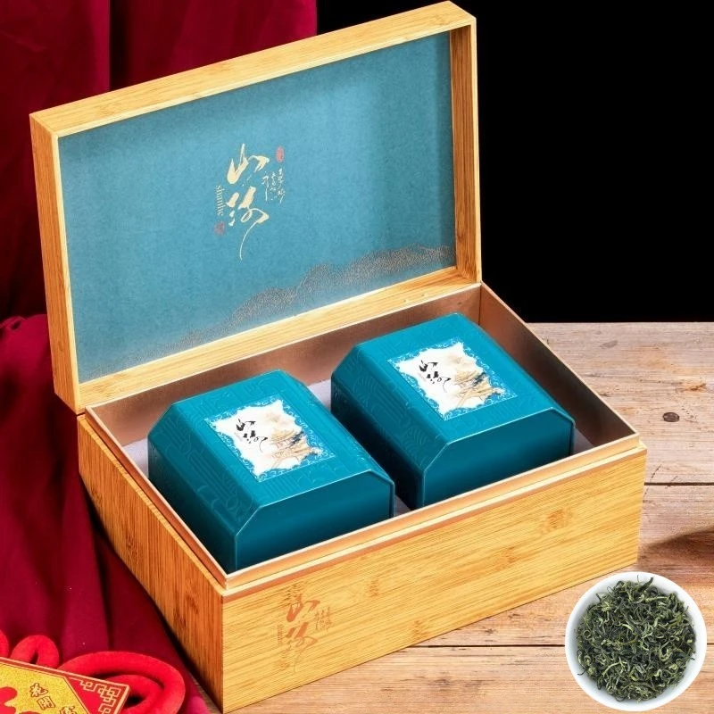 碧螺春高档礼盒装2025明前新茶正宗绿茶瓷罐散茶节日送礼长辈礼物