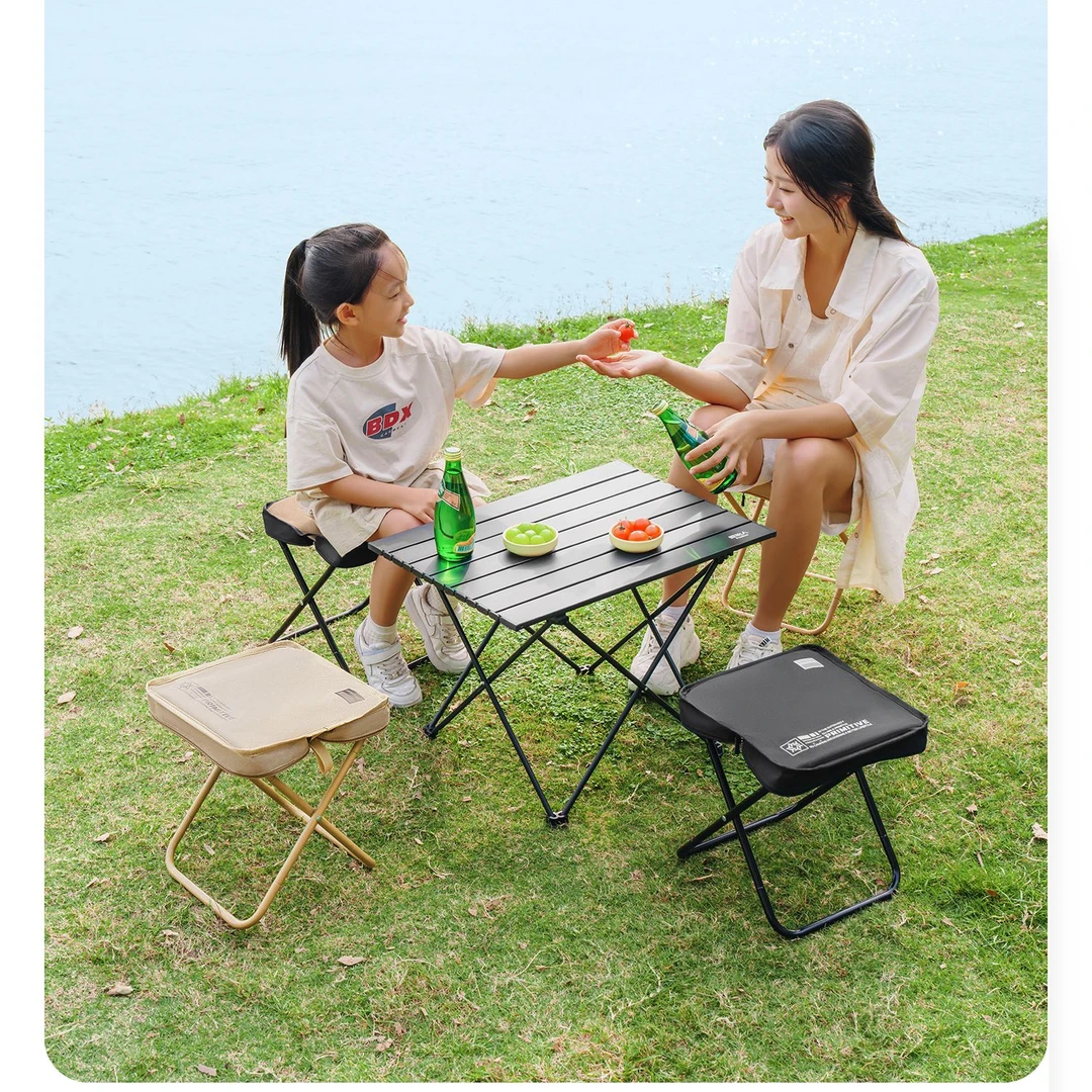 【原始人笔袋马扎】C折叠凳户外椅子小马扎露营便携式钓鱼野餐板凳