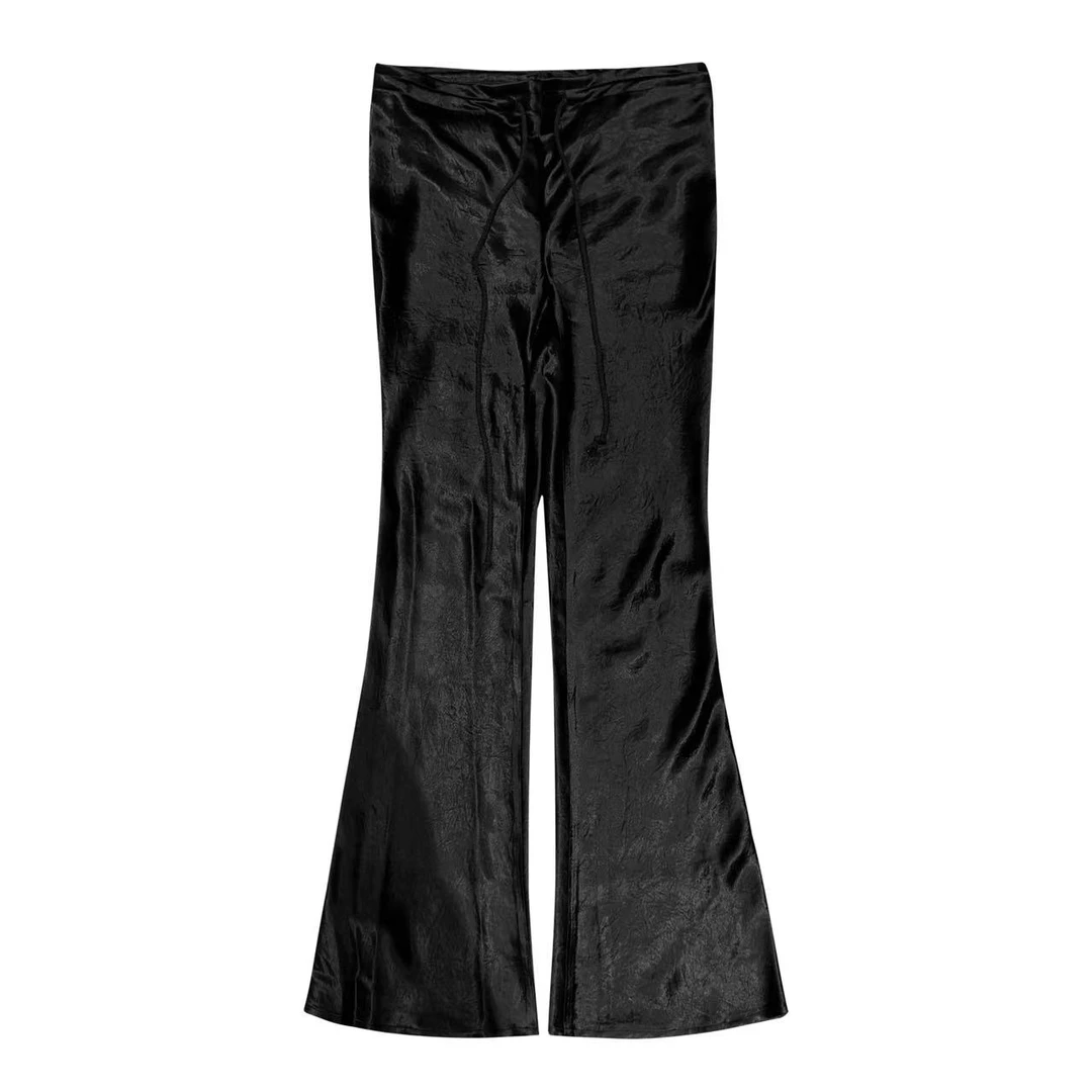 whoskongxx·长期主义澳洲小众褶皱醋酸裤