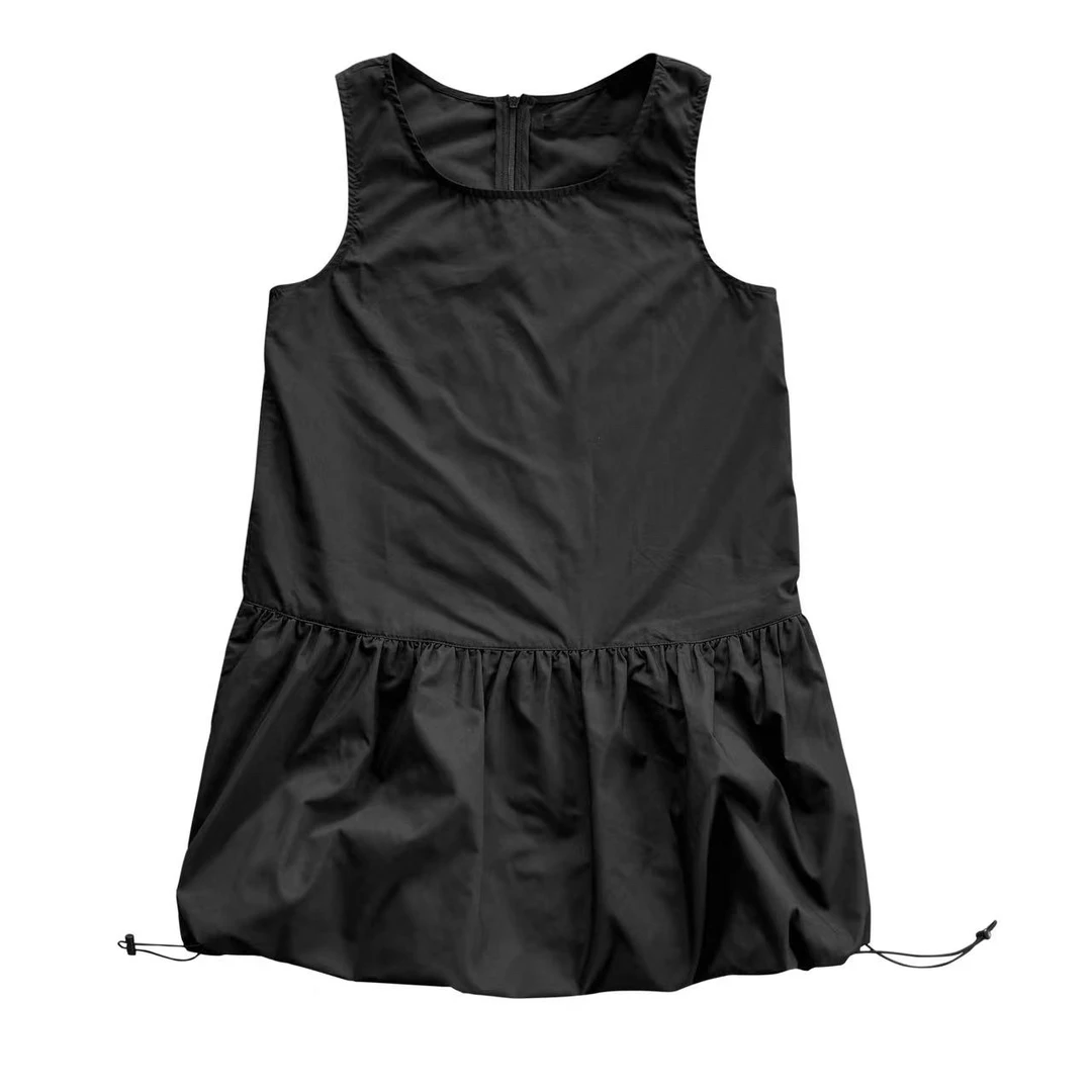 whoskongxx·偷闲几日女明星抽绳连衣裙