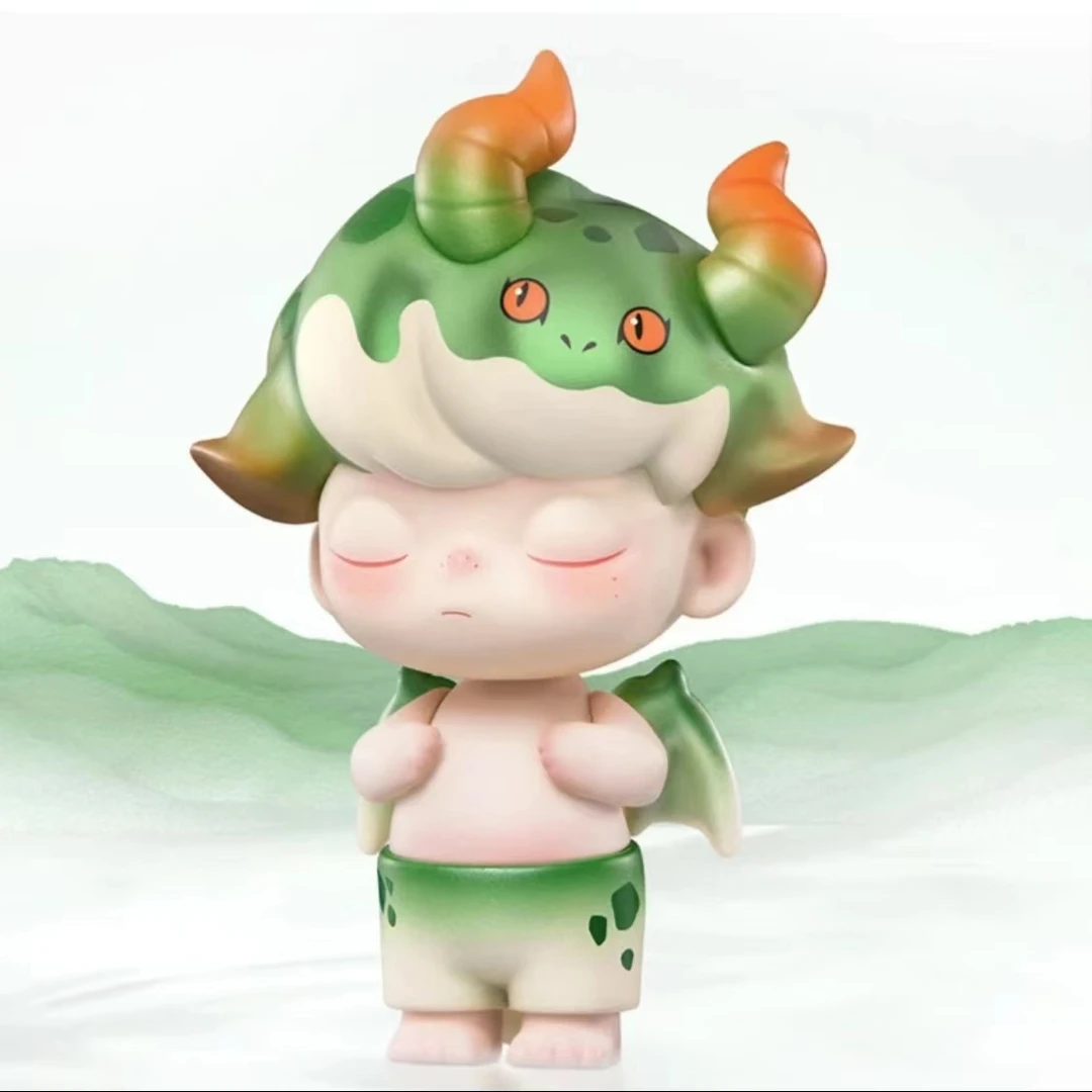 【拆盒】DIMOO经典复刻系列盲盒手办潮玩摆件睡衣兔礼物