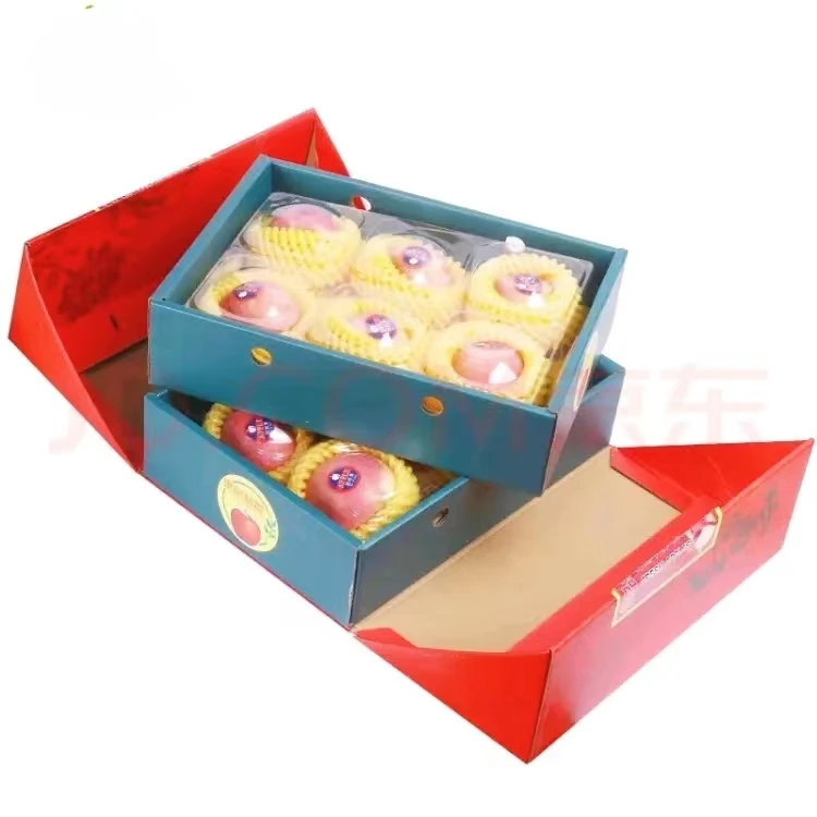 双层红富士苹果12粒礼盒装