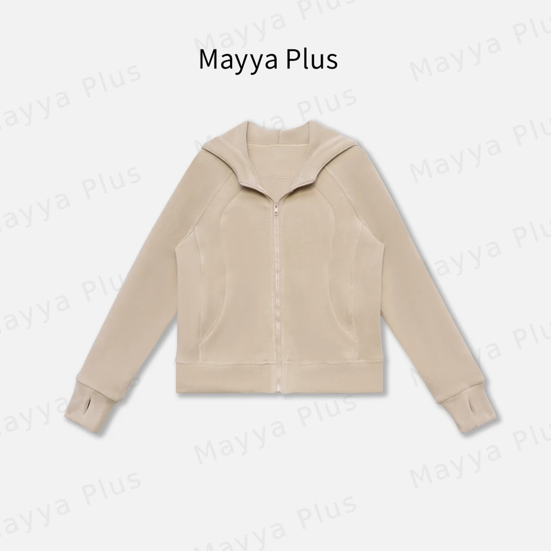 【暖意】Mayya Plus麦芽定制轻奢气质显瘦百搭款针织外套32437887