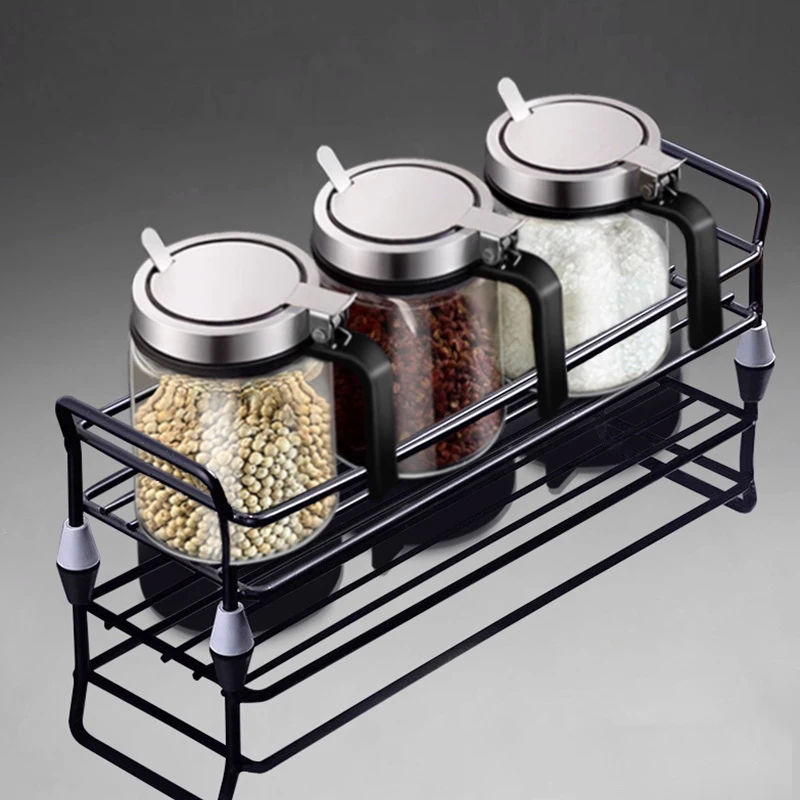 调料盒家用厨房高端调味瓶罐盐罐组合套装调料瓶分装瓶佐料收纳盒