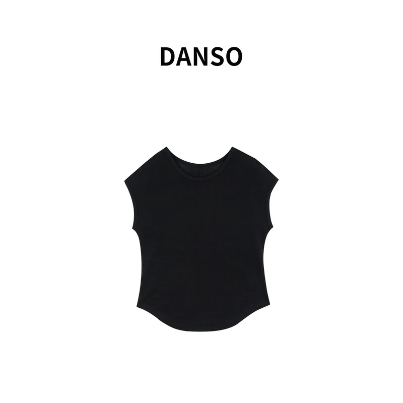 DANSO【包肩䄂】玉美华打底衫针织时尚百搭通勤圆领BT2127