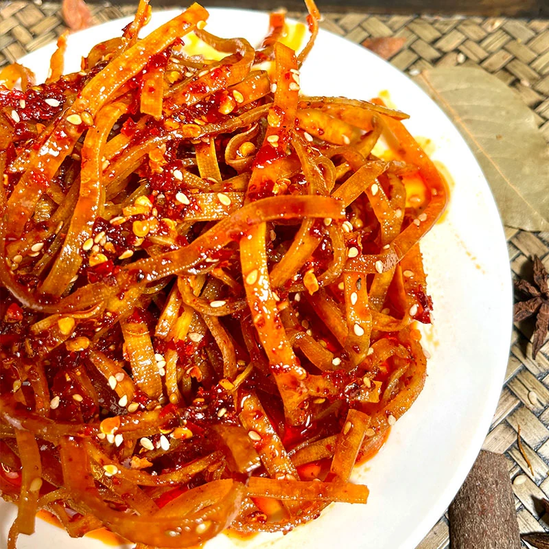 60g手工【豆腐丝+三角干】湖南特产麻辣美食香辣豆干豆腐干追剧零