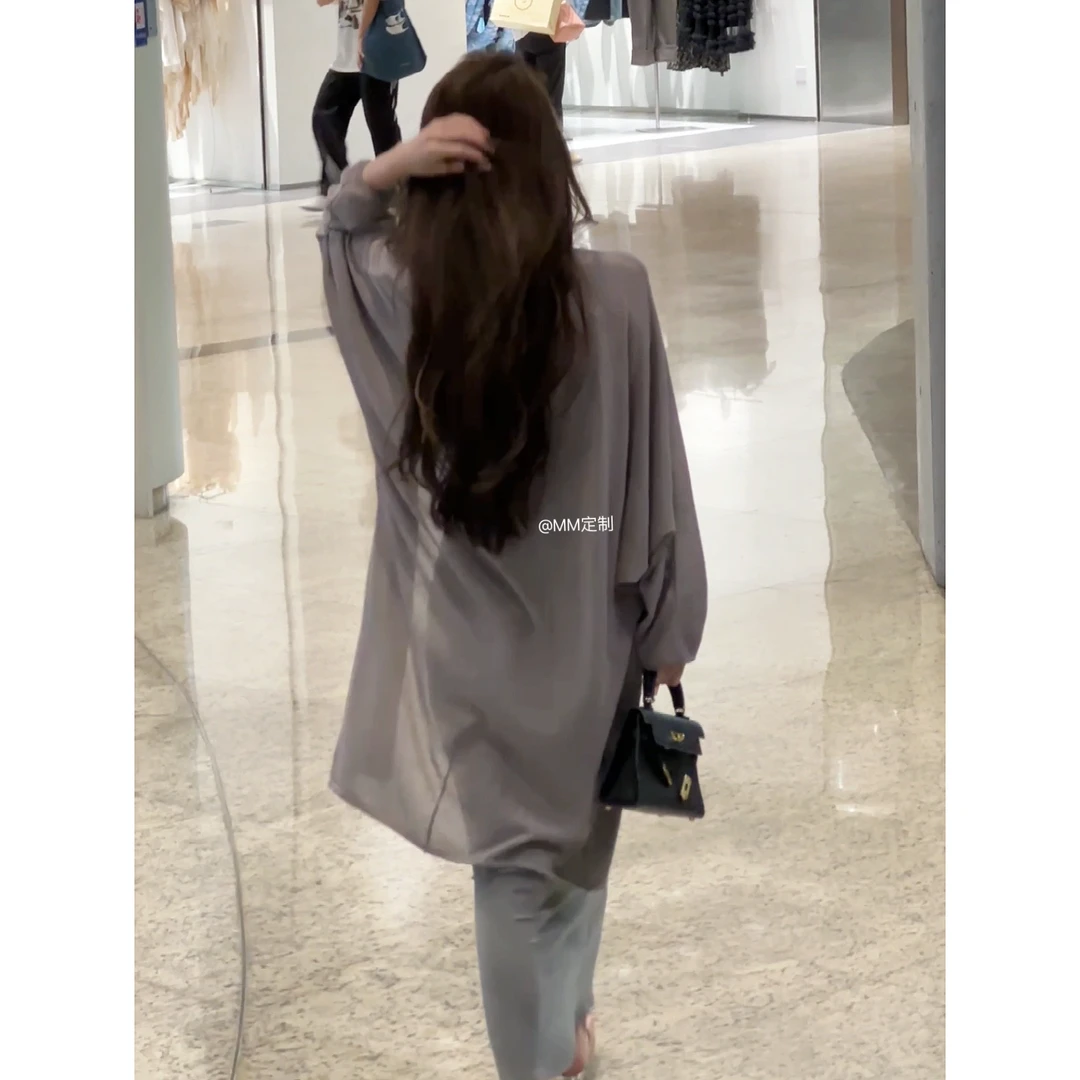 【漫画S套组】2024新款秋季收腰显瘦气质连衣裙外套A166