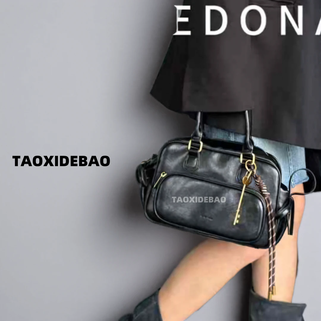 TAOXIDEBAO_小众定制单肩斜跨包 62660 黑色（30*31*14）
