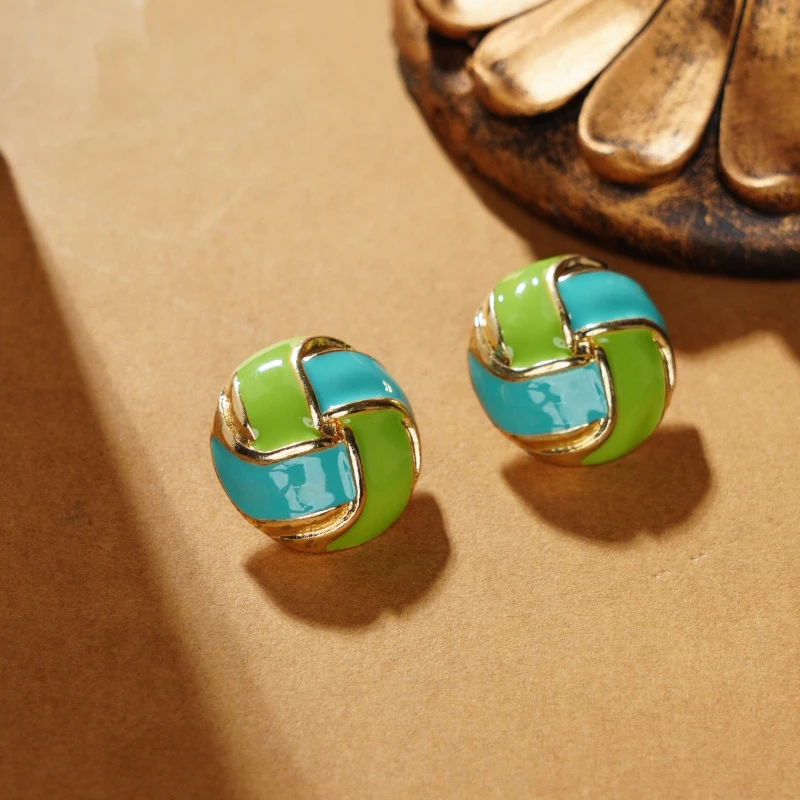 铁合金耳饰 【手播】  铜 耳饰FZ410240413