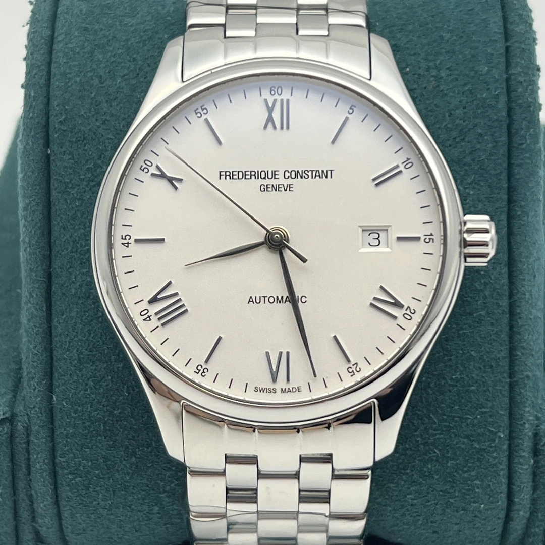 99新 FREDERIQUE CONSTANT/康斯登 臻耀/男机械表/公价9450/40MM