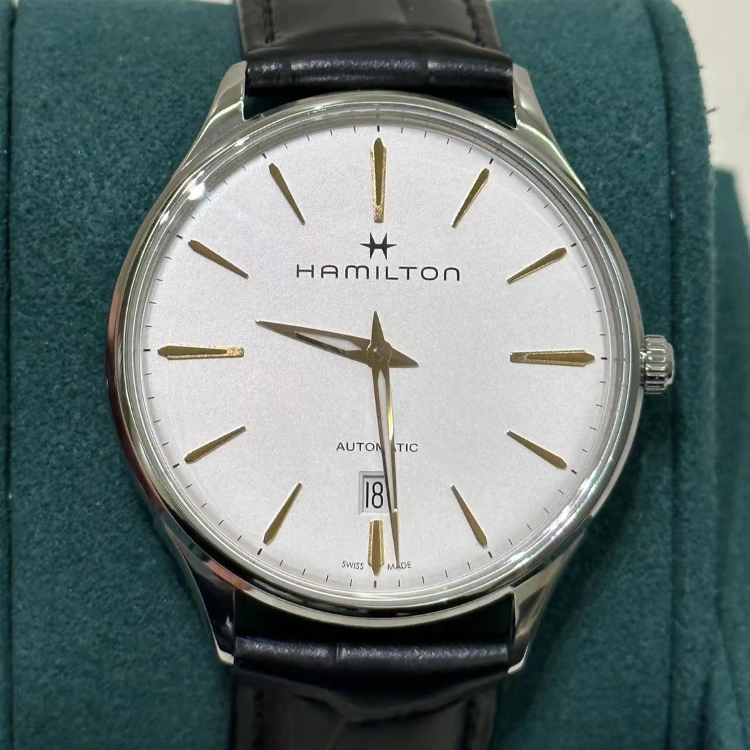 99新 Hamilton/汉米尔顿 爵士/臻耀/男士机械白盘/公价7750/40MM/