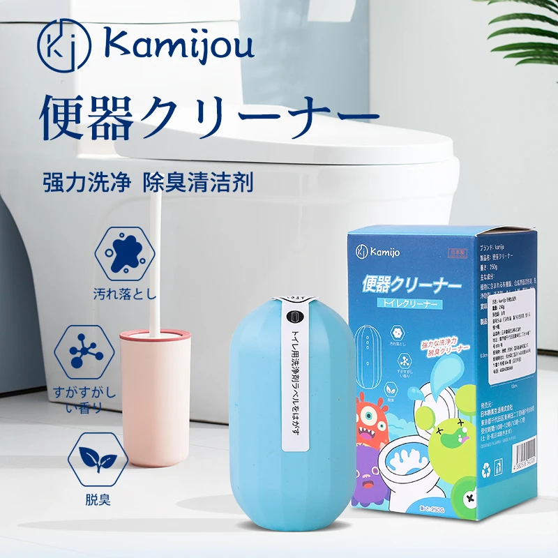 日本Kamijo可米乔清香型强力去污除垢马桶清洁剂马桶洁厕灵除异味