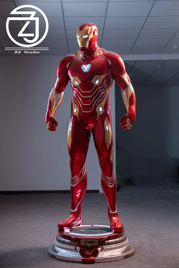 《私人定制》钢铁侠MK50等身发光潮流摆件