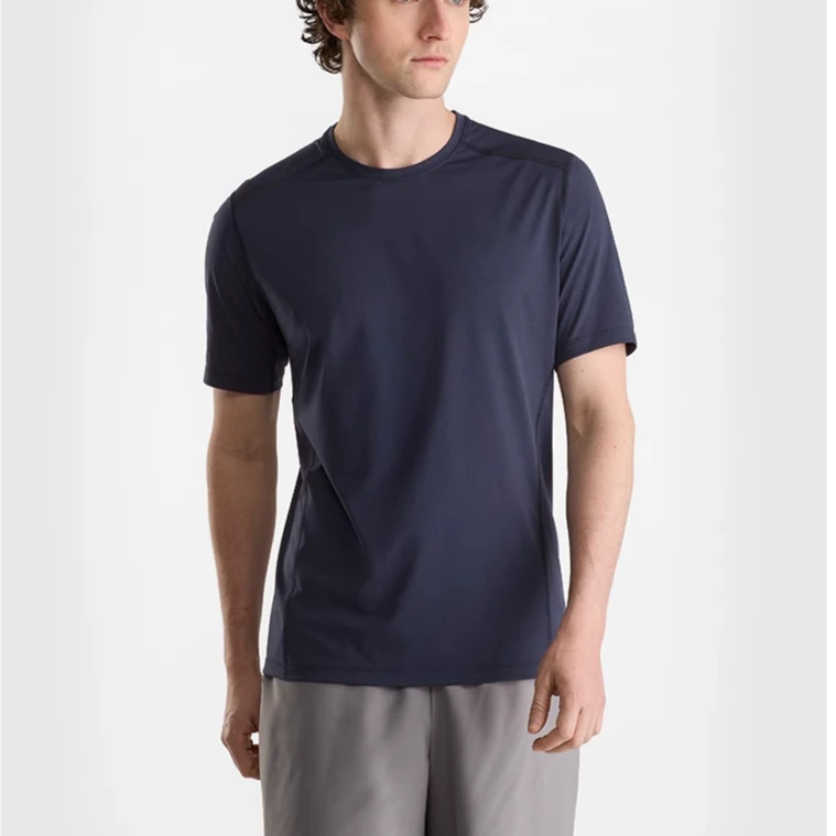 太舒服了！夏日必备！男士夏季圆领速干运动户外短袖半袖 8136
