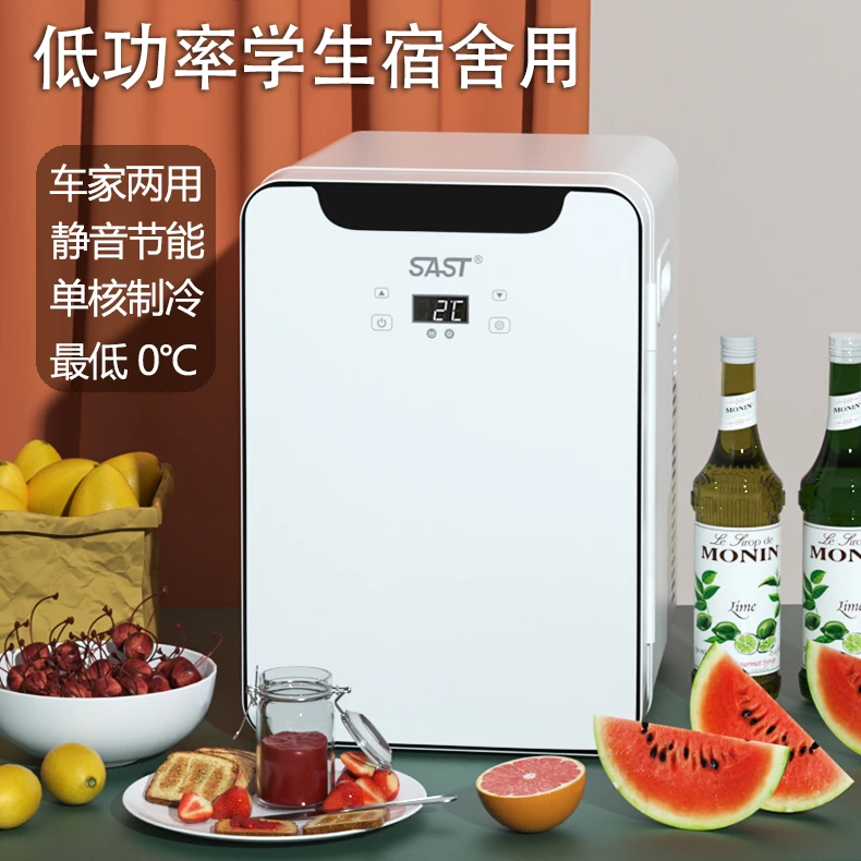 8L车载冰箱迷你冷暖箱宿舍租房小型冷藏冰箱
