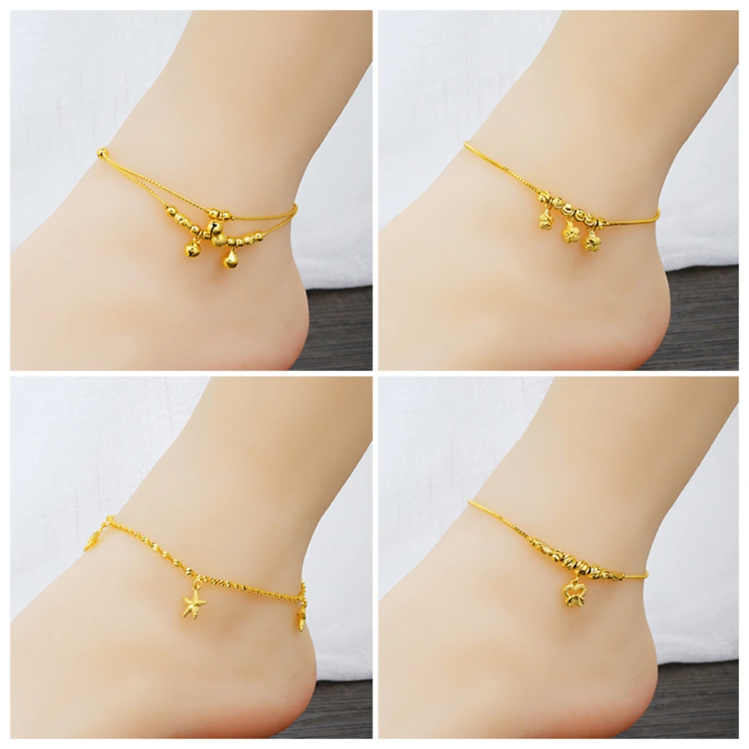 铜合金脚链 【脚链款式式可选】时尚气质优雅大方百搭