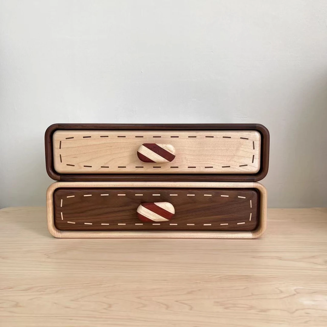 沐沐的房间时大容量复古储物家用糖果抽屉收纳柜