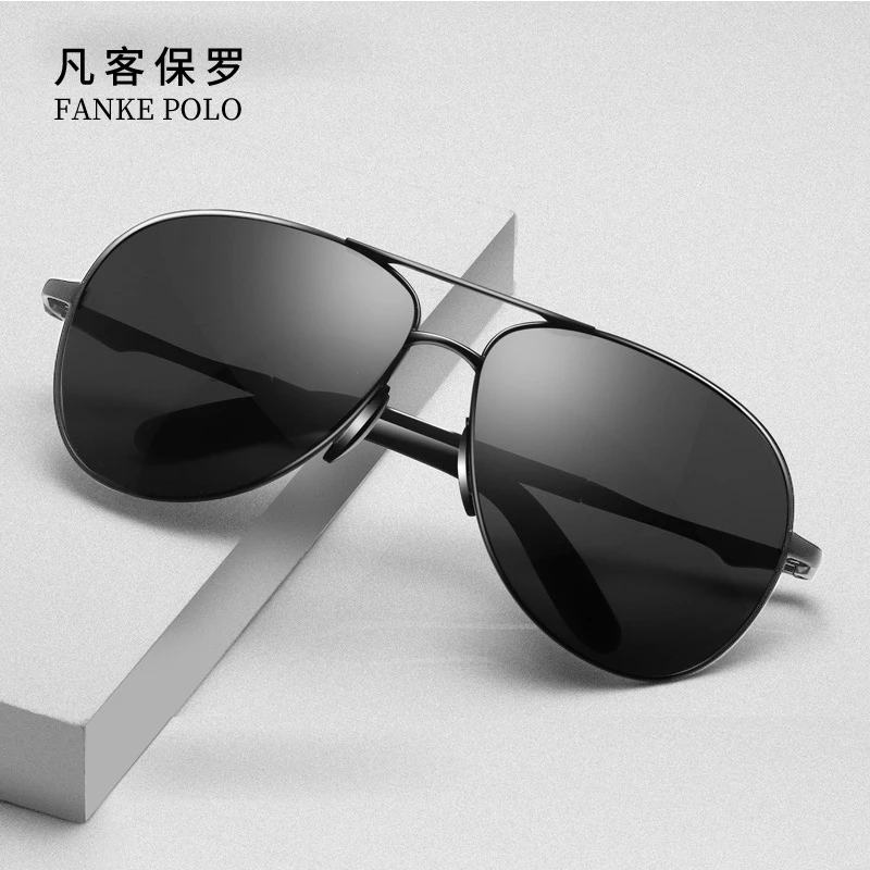 FANKEPOLO/凡客保罗开车钓鱼专用墨镜高清偏光驾驶镜飞行员太阳镜