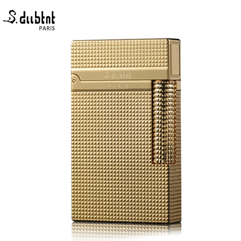 法国都柏特充气高档朗声打火机全铜正品生日送礼小巴黎钉
