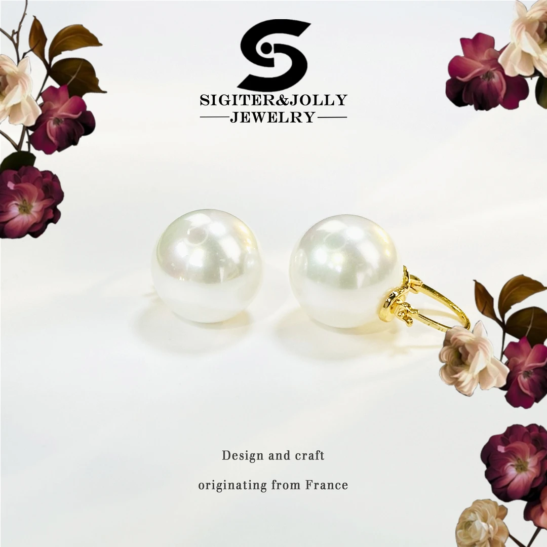 法式轻奢优雅设计款气质百搭耳钉（16）Z-8062