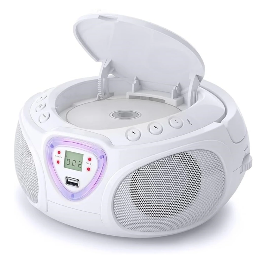 95新  【帆】AUNA Roadie CD Boombox 蓝牙组合音响