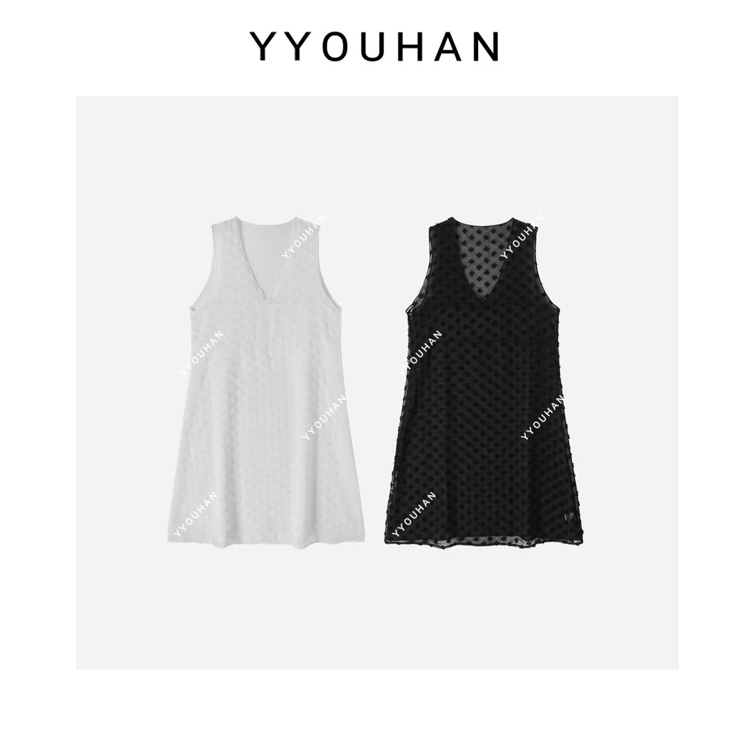 2024新款 春夏透气轻纱蕾丝碎花洋裙 2402B252