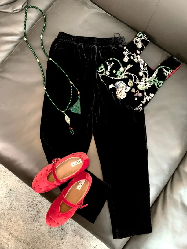 BAISHIQI【桑佳】NEW棉裤A014