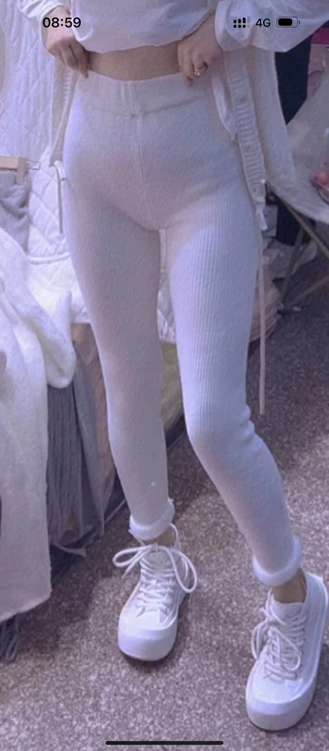 保暖御寒水貂毛打底裤