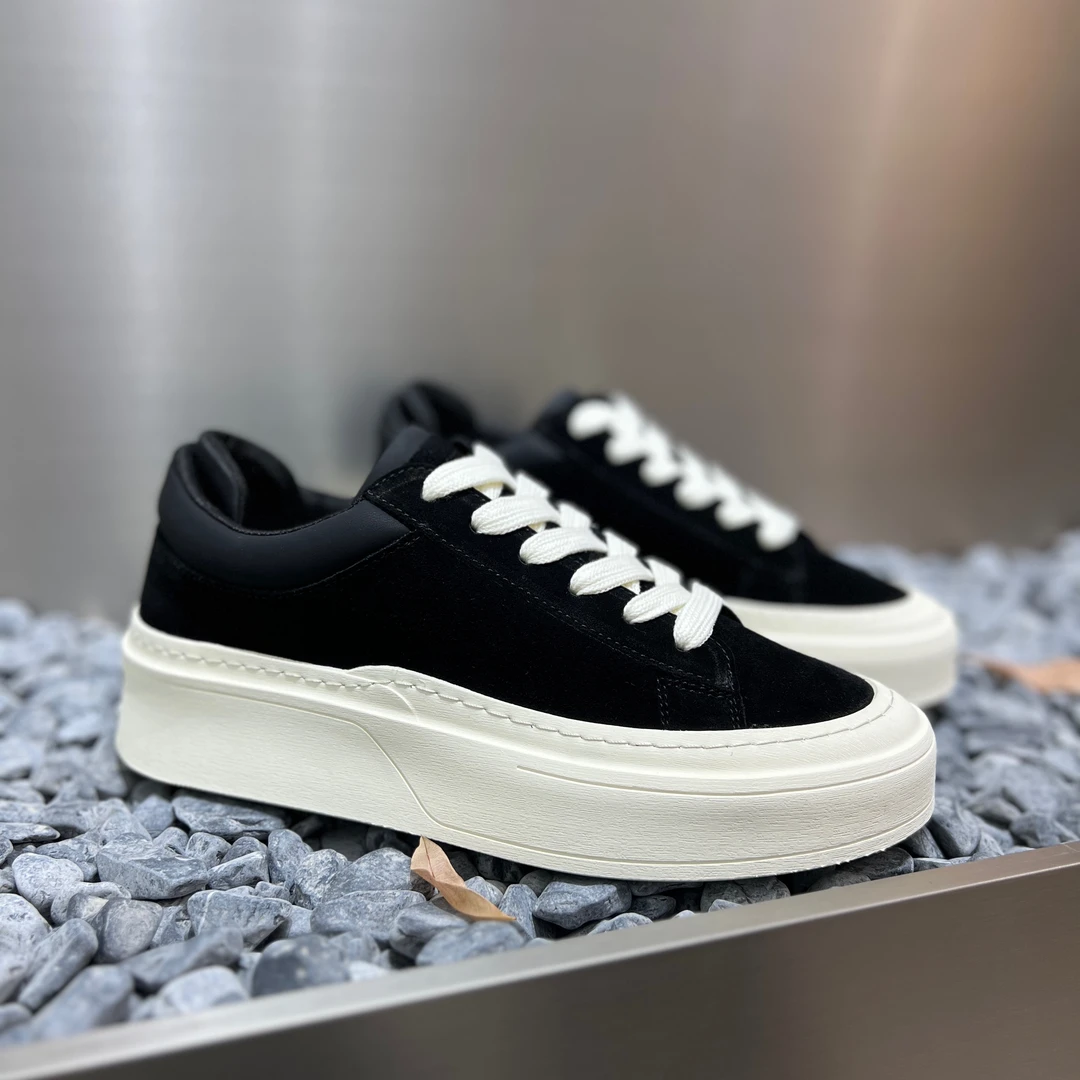 双11秋冬鞋子男生复古痞帅厚底增高系带黑色滑板鞋男款皮鞋休闲鞋