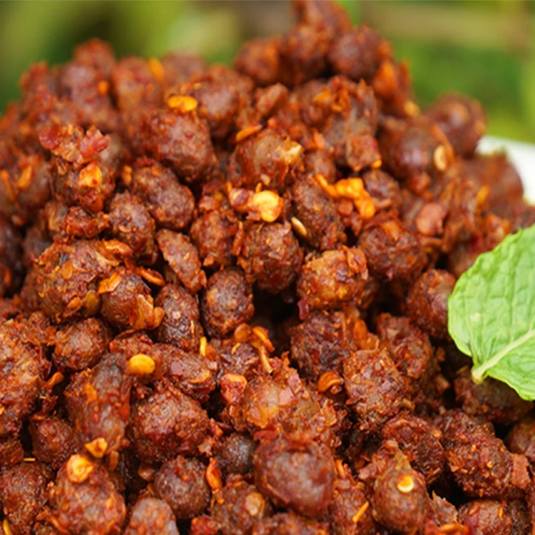 鄂西十堰豆豉特产半干家乡袋装纯手工散装香辣风味500g左右包邮