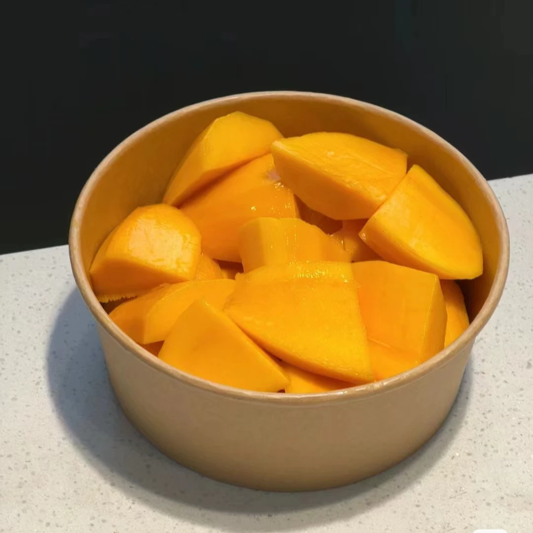 现切芒果一盒约250克