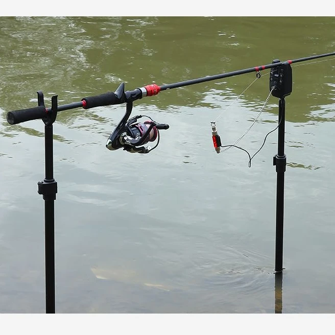 海竿便携支架地插鱼竿远投炮台抛竿架矶竿欧式单脚库钓海杆支架