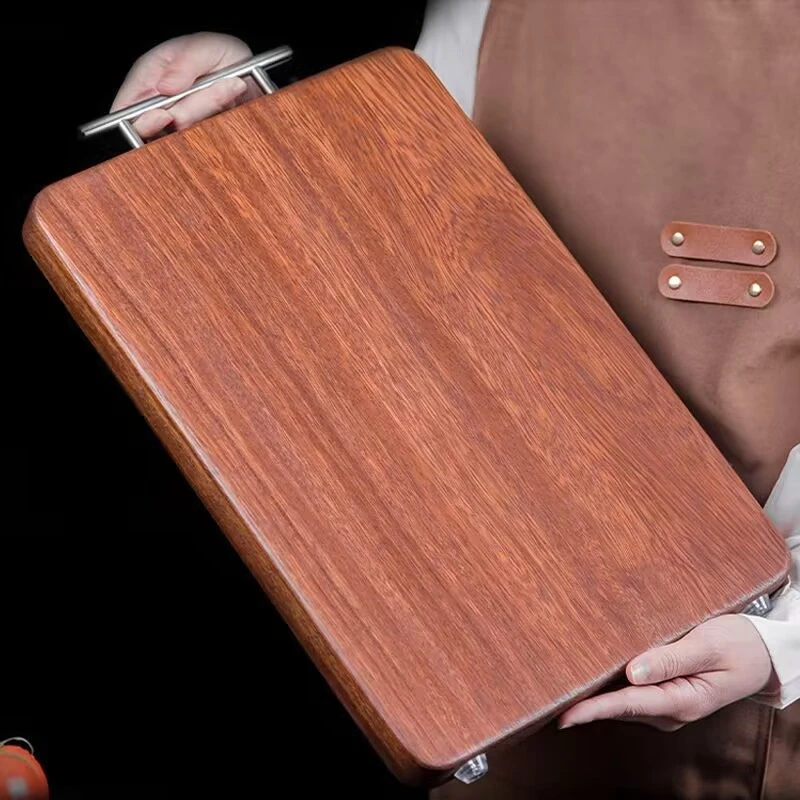 进口正宗乌檀木切菜板实木家用案板拼接粘板占板防霉抗菌案板刀板