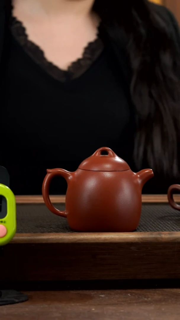【闪购商品】紫砂茶壶红皮龙秦权280CC