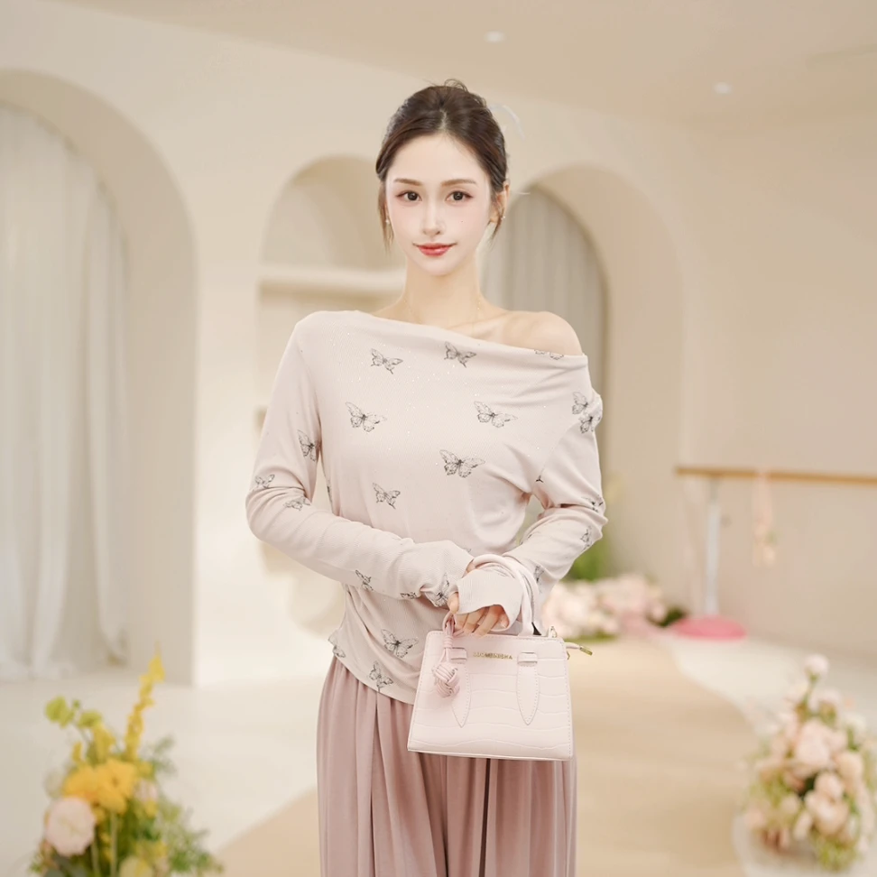3132 D舞蹈服女现代成人上衣练功日常跳舞专用新款形体服古典专业