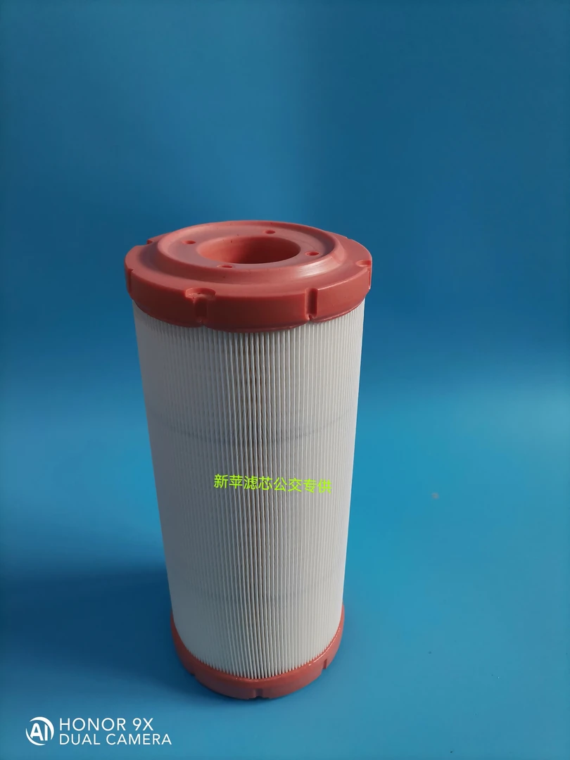 K1125PU空气滤芯适配2102-02113宇通客车电动打气泵滤清器空气格