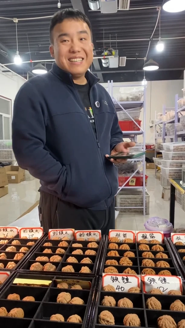 【闪购商品】文玩核桃把件 南瓜敦47左右（已打底）