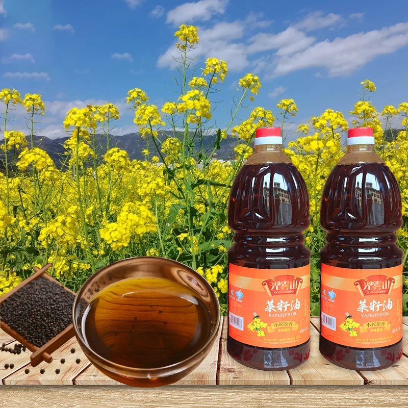 光雾山小榨浓香菜籽油