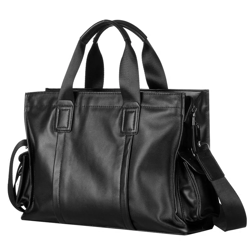 澳懿商务真皮男包手提包头层牛皮包斜挎包大容量出差公文包电脑包