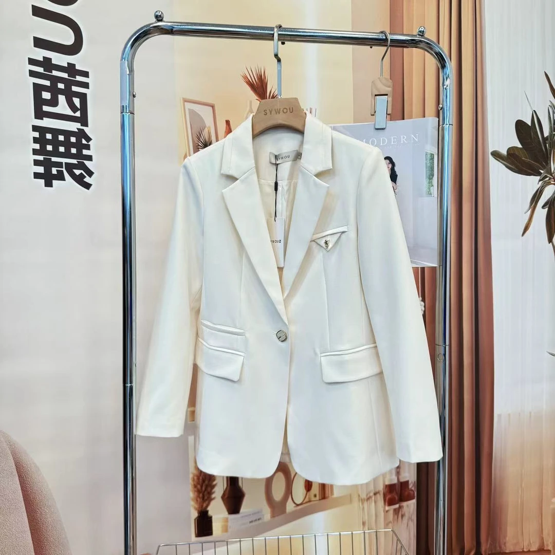 西服女2025时尚气质百搭休闲韩版小西装【13A325】