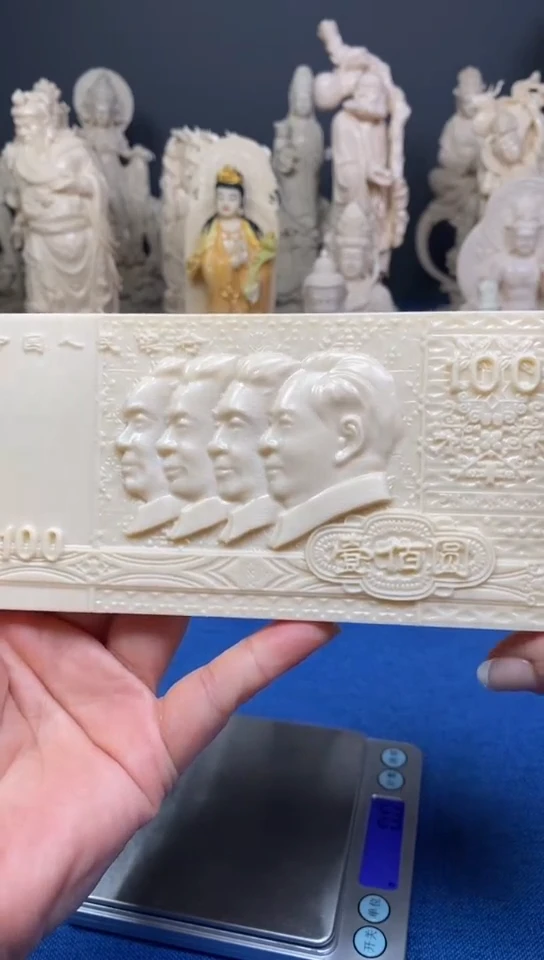 【闪购商品】猛犸根雕money