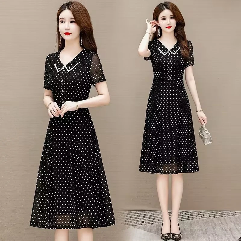 【安顺恒远】C36074夏季新款宽松显瘦气质裙子