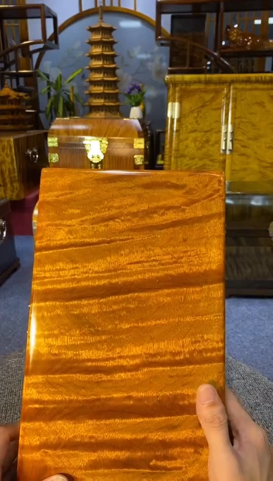 【闪购商品】乌木类成套家具金丝楠首饰盒a61