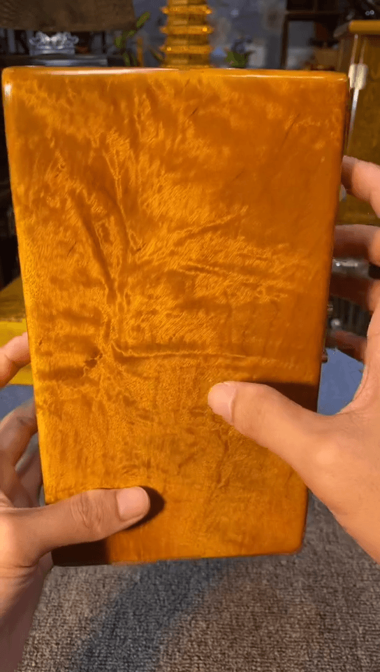 【闪购商品】金丝楠金丝楠木收纳盒a36