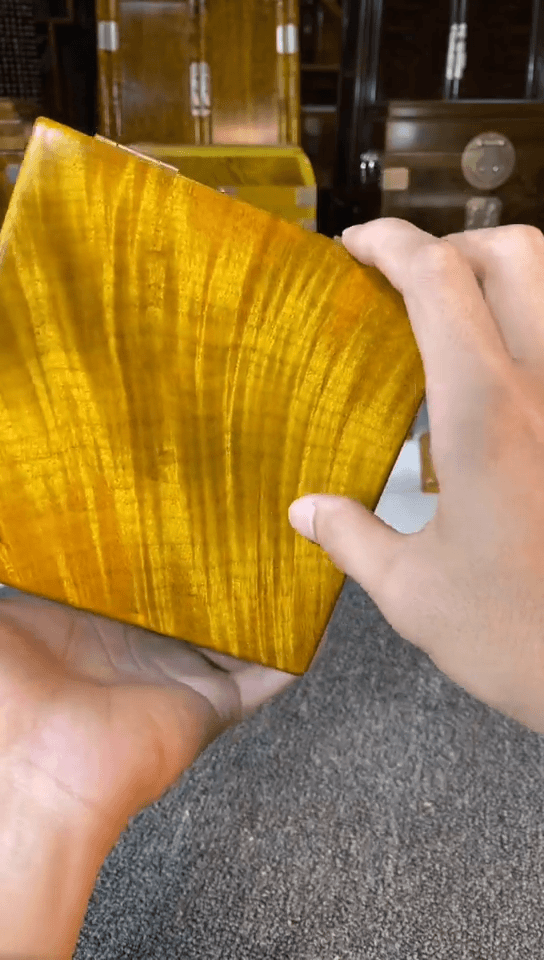 【闪购商品】金丝楠金丝楠木收纳盒a67