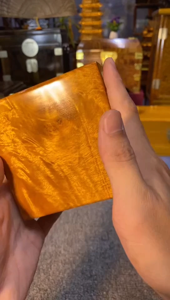 【闪购商品】金丝楠金丝楠木收纳盒a8