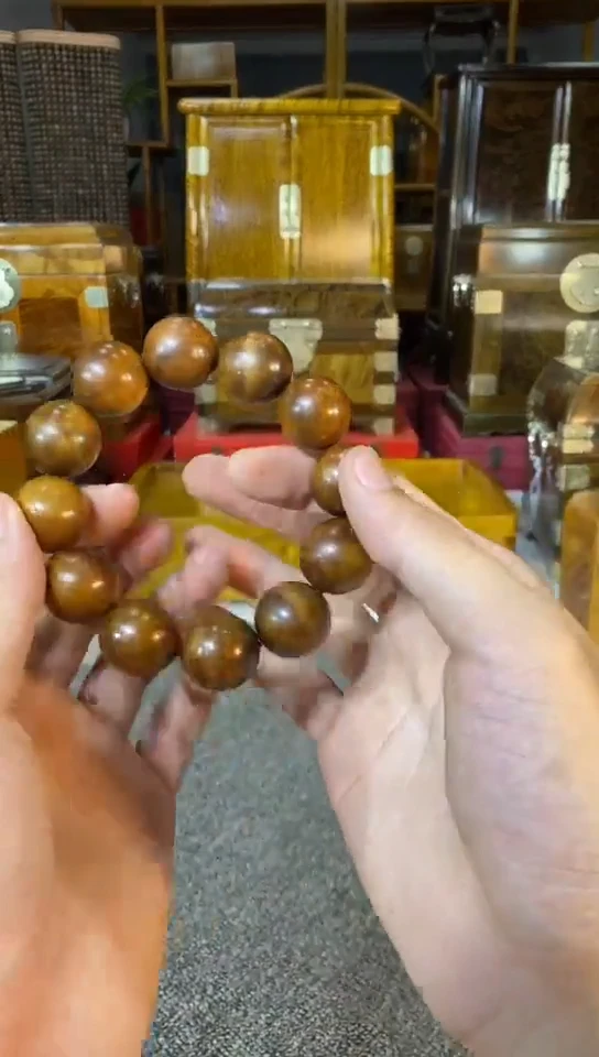 【闪购商品】金丝楠金丝楠木手串2.0