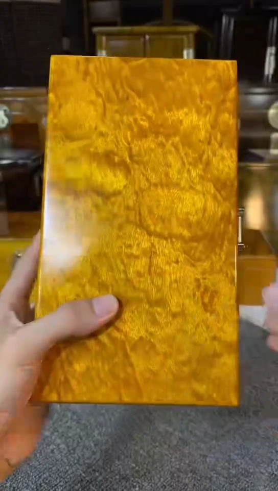 【闪购商品】金丝楠金丝楠木收纳盒a61