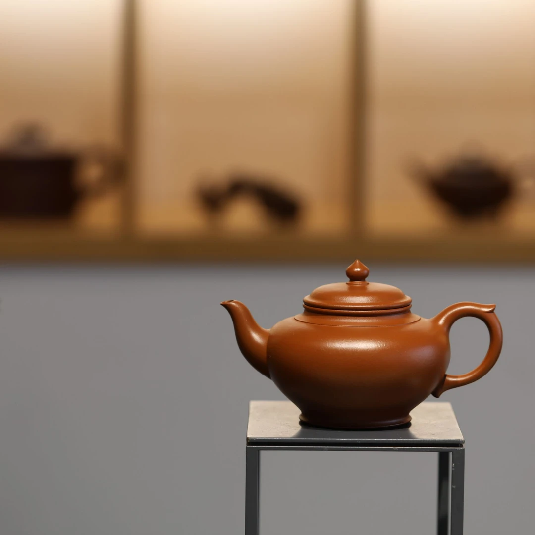 【笑樱】王赛朱泥生砂料，全手工手制250cc，摹顾景舟原作，成品率超低